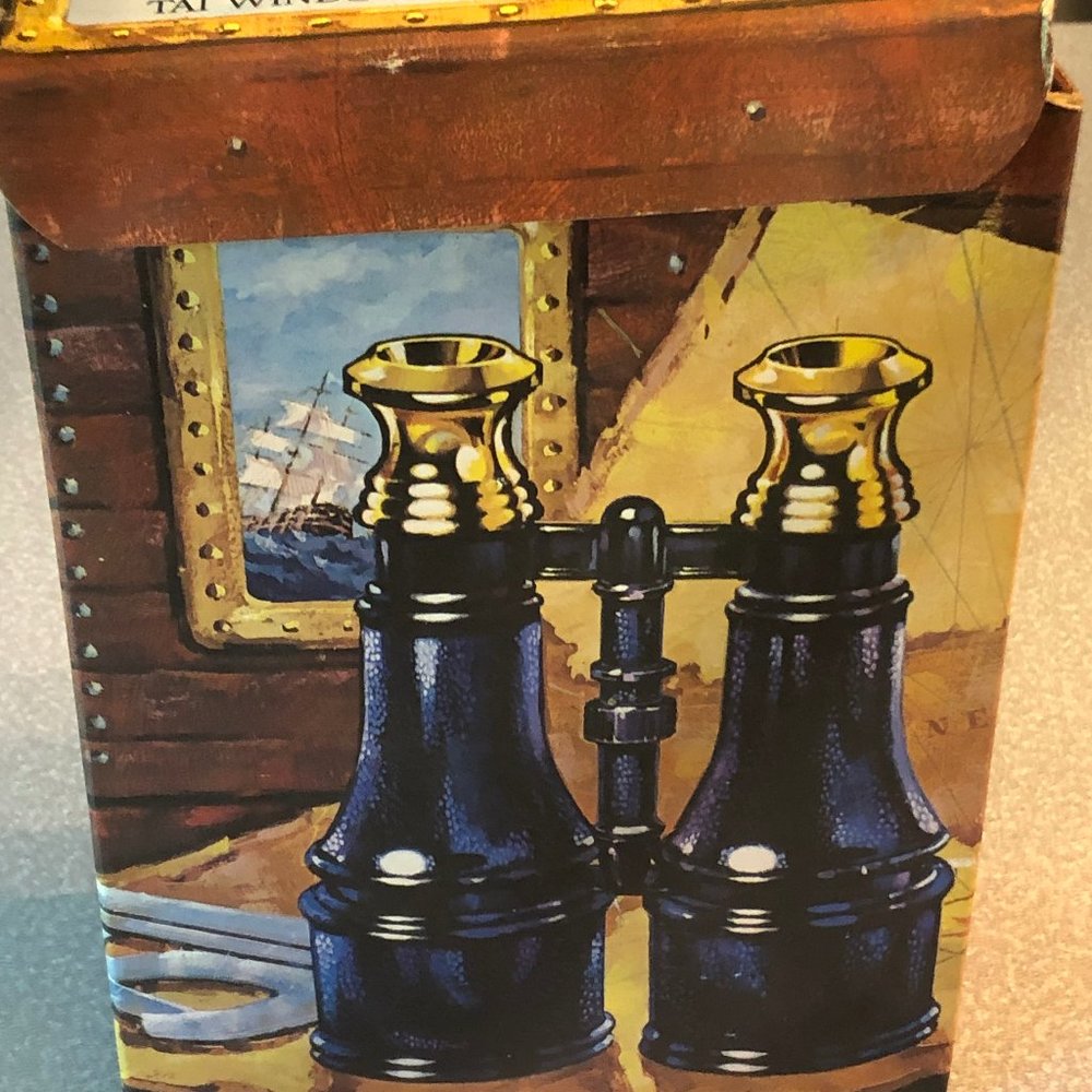 Vintage 1973 Avon Marine Binoculars Decanter
